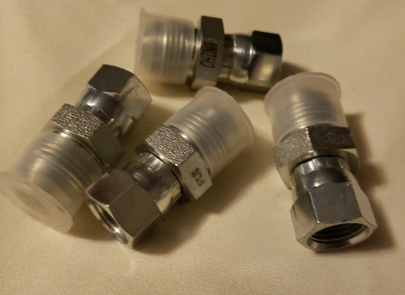 (4) 6504-08-06 HYDRAULIC FITTING 1/2″ MJ X 3/8″ FJ SWIVEL