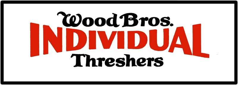 Wood Brothers Individual Threshing Machine New Metal Sign 6″ x 18″ – Ships Free