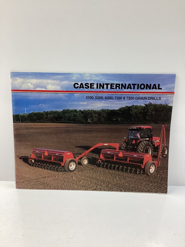 Case International 5100 5200 6200 7100 & 7200 Grain Drills Dealer’s Brochure