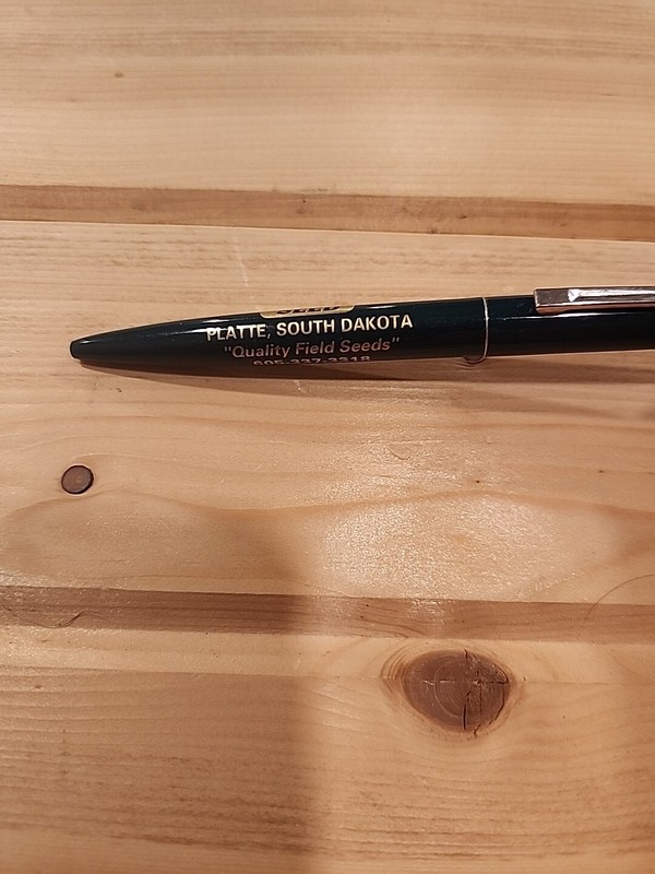 Vtg Den Besten Seed Pen Platte South Dakota gallery