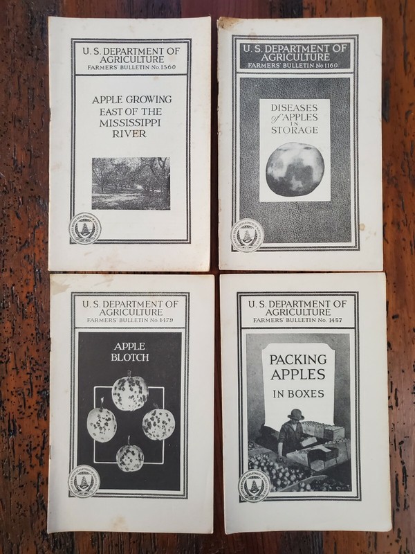 US Vintage Department of Agriculture Farmers Bulletin Lot of 4 Different (DA14)