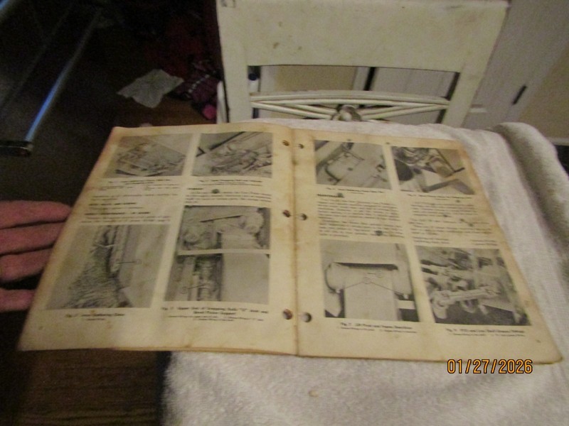 Vintage Massey Ferguson MF61 One Row Mounted Corn Picker Owner's Manual MF 1962 gallery