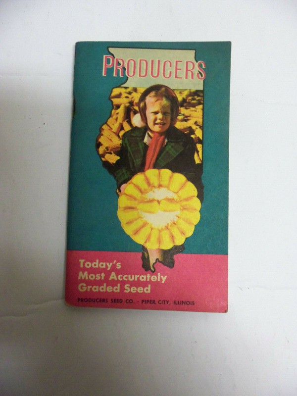 Producers Seed Co. Piper City, Illinois Brochure And Notebook It Is Not Dated