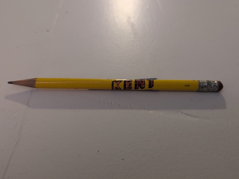 Vtg Kent Feed Pencil Muscatine Waterloo Sioux City Rockford