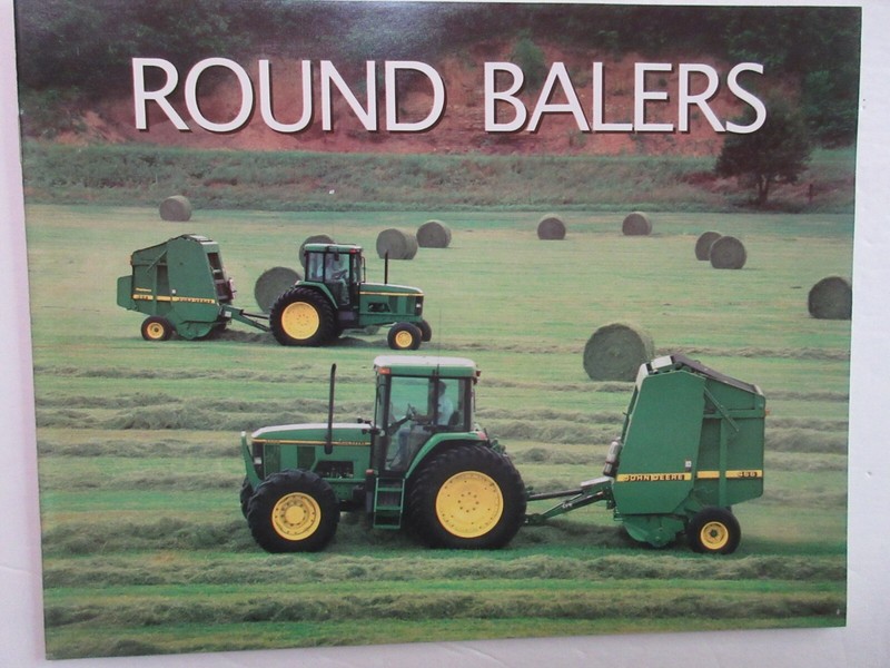 John Deere Round Balers Brochure 20 Pages B