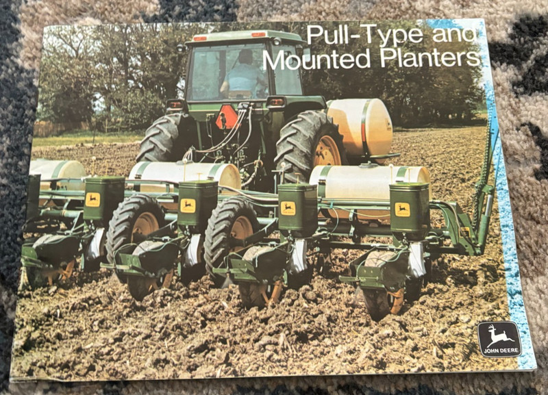 John Deere Pull Type & Mounted Planters For 1973 Brochure DCPA26