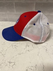 Dekalb Farmers Co-op Red Blue White Mesh Back Snapback Trucker Hat Cap