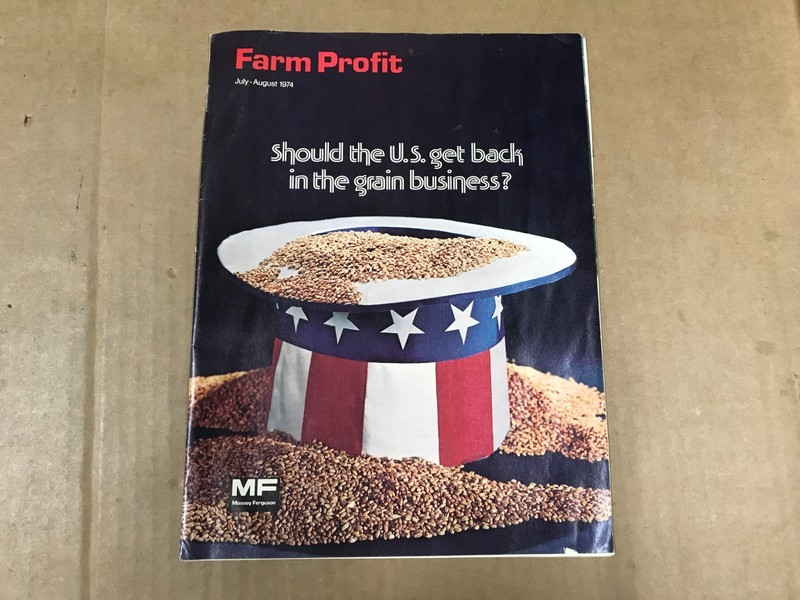 VTG Farm Profit – “Should The U.S. Get Back In The Grain Business?” – July 1974