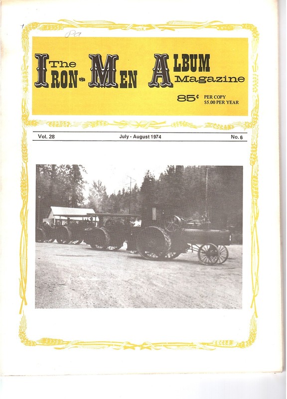 1974 Iron Men Album Steam Traction Show reports, Tozer Steam Engine, Stanley