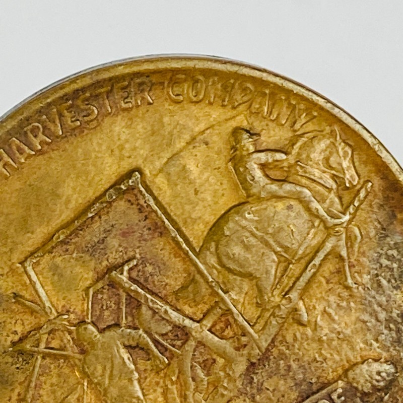 1931 Coin International Harvester Company Cyrus Hall McCormick Round Token gallery