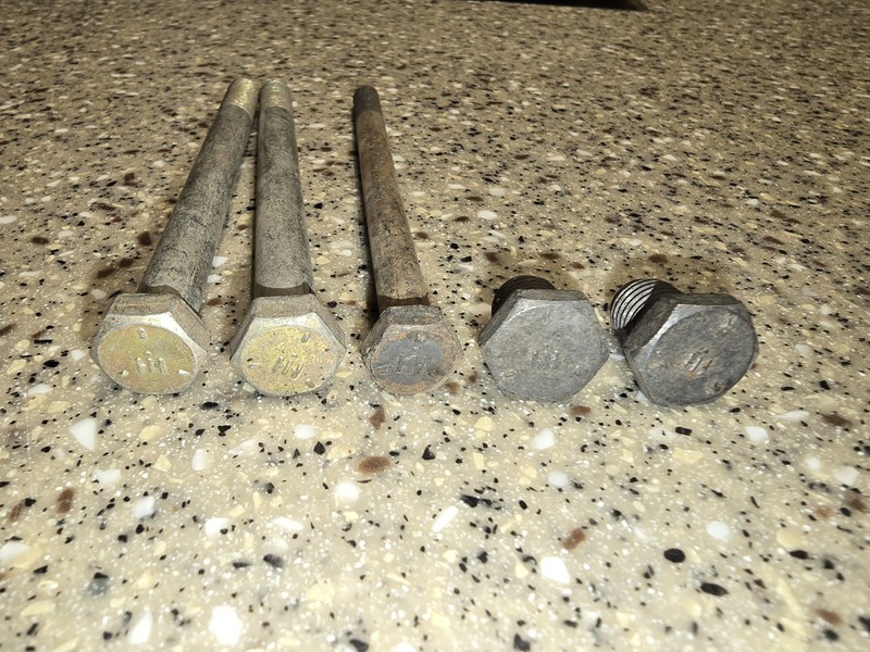 NOS IH International Harvester Fine Thread Bolts 5/16 3/8 7/16