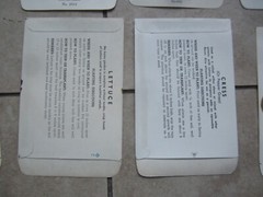 Lot of 38 Old Vintage 1960’s-70’s – VEGETABLE SEED PACKETS – Lone Star – EMPTY