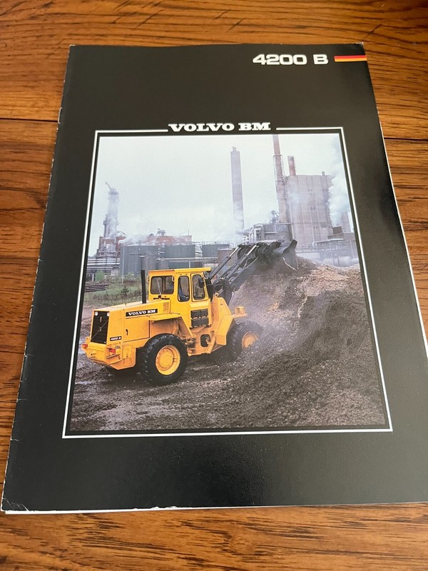 Volvo BM 4200 B Wheel Loader Brochure AMIL22