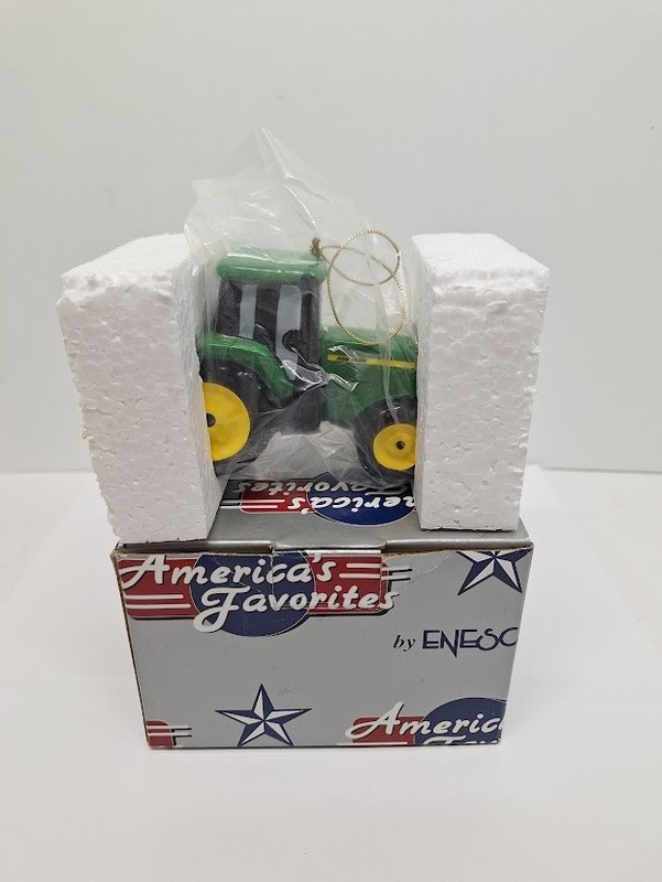Enesco John Deere Tractor Christmas Ornament