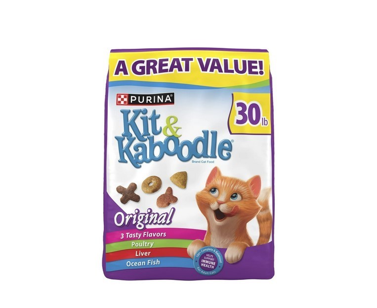 Purina Kit & KaboodleOriginal, Indoor Dry Cat Food, Chicken,Liver,Turkey,Oceanfi