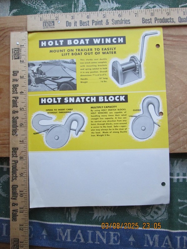holt farm winch holt equipment co. 1 page 2 sides gallery