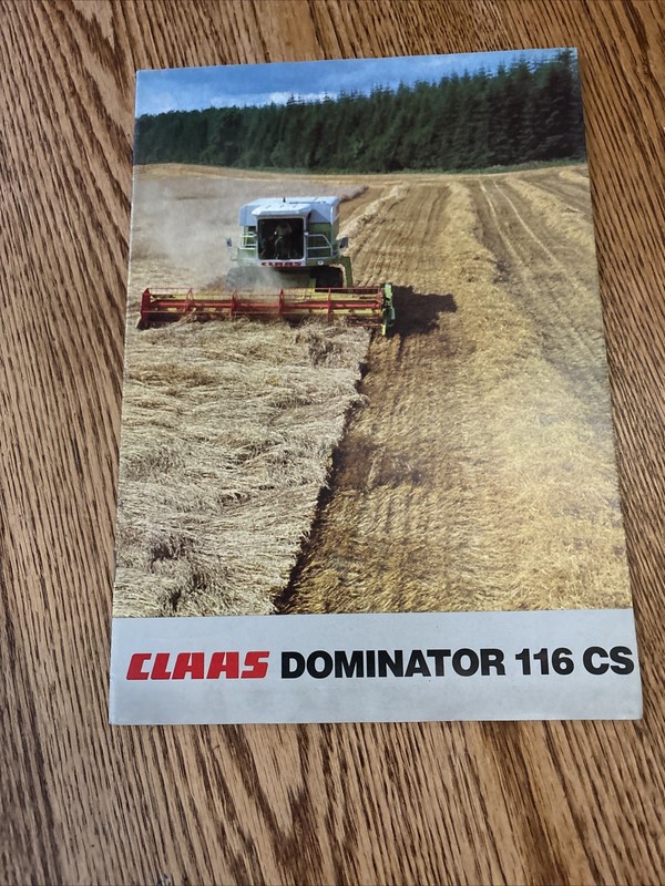 Claas Dominator 116 CS Brochure