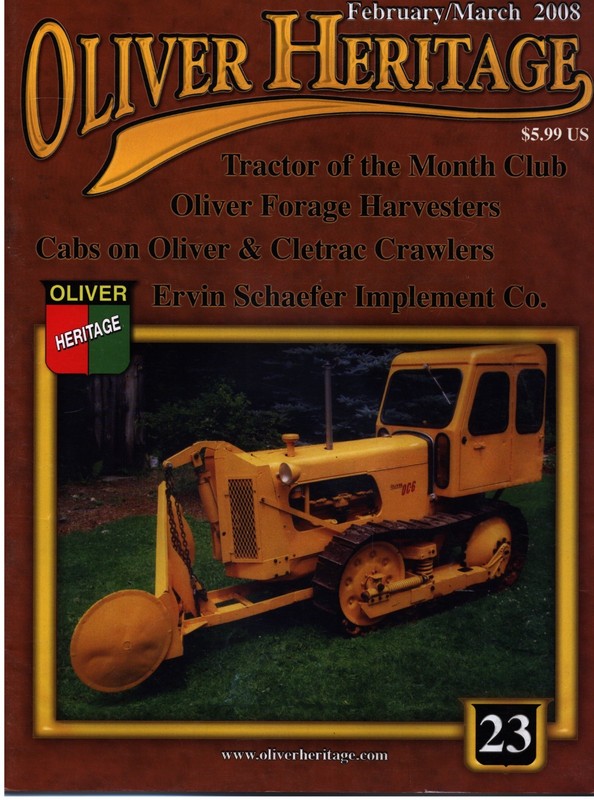Ervin Schaefer Implement Co. Oliver Tractor Dealership Granite City & Hamel, IL