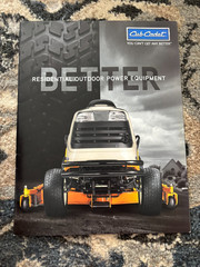 Cub Cadet Residential Outdoor Power Equipment Brochure FCCA25