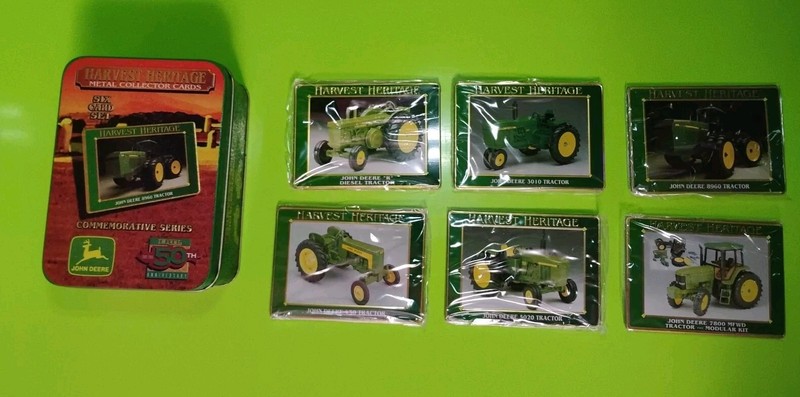 Harvest Heritage Metal Collector Cards 50th Anniversary Series. #Y709