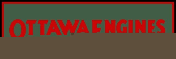 Ottawa Gas Engines – 1917 Style Logo NEW Metal Sign: Ships Free – 6×18″