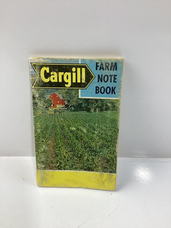 1959 – 1960 Cargill Farm Note Book