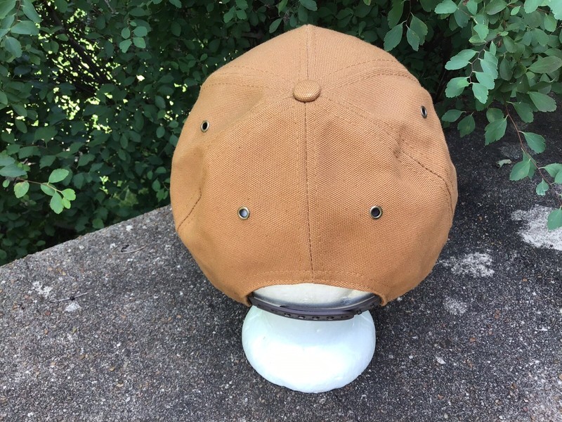 Vintage Trucker Hat Canvas Duck Springfield IL Public Works Patch Snapback USA gallery