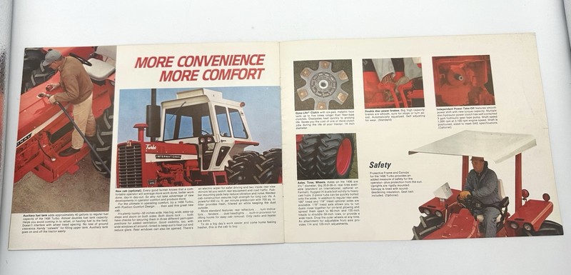 International 1456 Turbo Tractors Brochure Manual Farmall IH gallery