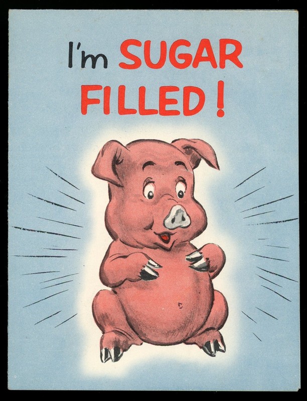 Vintage Ful-O-Pep Pig Starter Pellets Brochure.