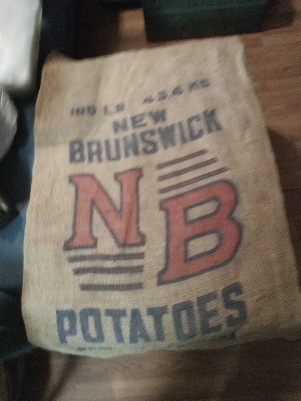 Vintage 100lb. Potato Bag, Canada