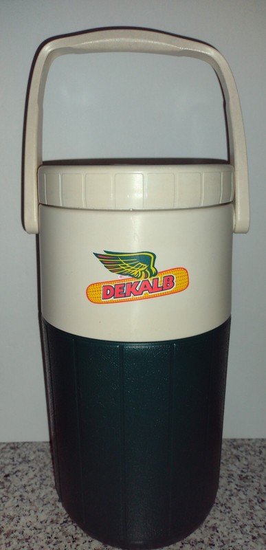 Dekalb Seed Coleman Beverage Thermos Vintage.