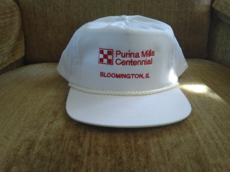 Vintage Purina Centennial Ballcap from the Bloomington, Il Plant