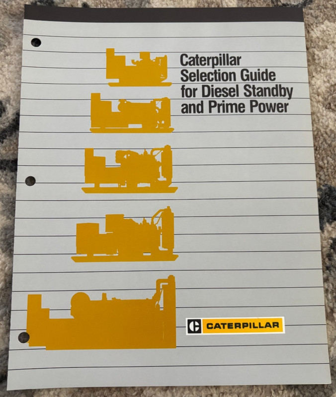 Caterpillar CAT Diesel Standby & Prime Power Brochure AMIL25
