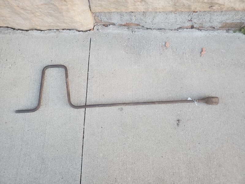 International Harvester Front Mount Cultivator Iron Wrench 45″ Hand Crank #2