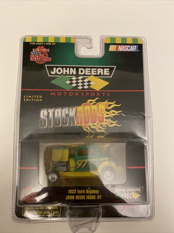 NASCAR John Deere Diecast StockRods 1932 Ford Highboy JOHN DEERE ISSUE #7