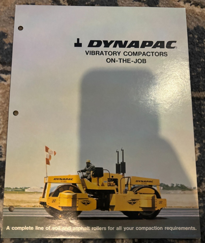 Dynapac Vibratory Compactors On The Job Brochure AMIL25