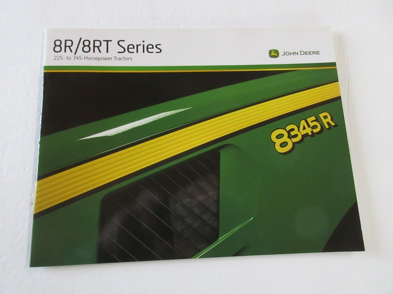 John Deere 8225 8245 8270 8295 8320 8345 R & RT Tractor Brochure 36 Pages