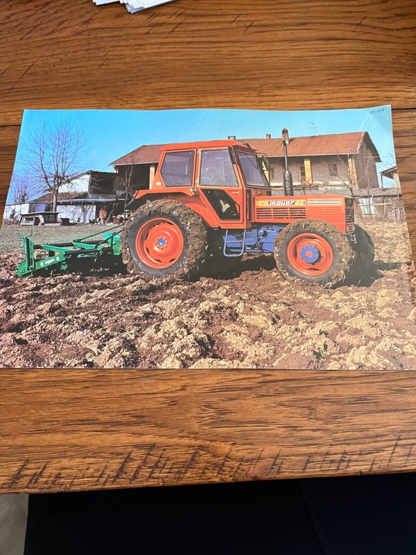 Same Jaguar 95 Tractor Brochure AMIL22