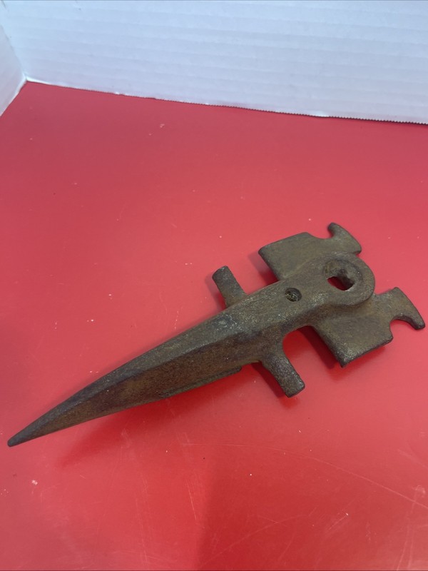 – Antique Farming Tool Sickle Bar Mower Rock Guard Vintage Tool Steel