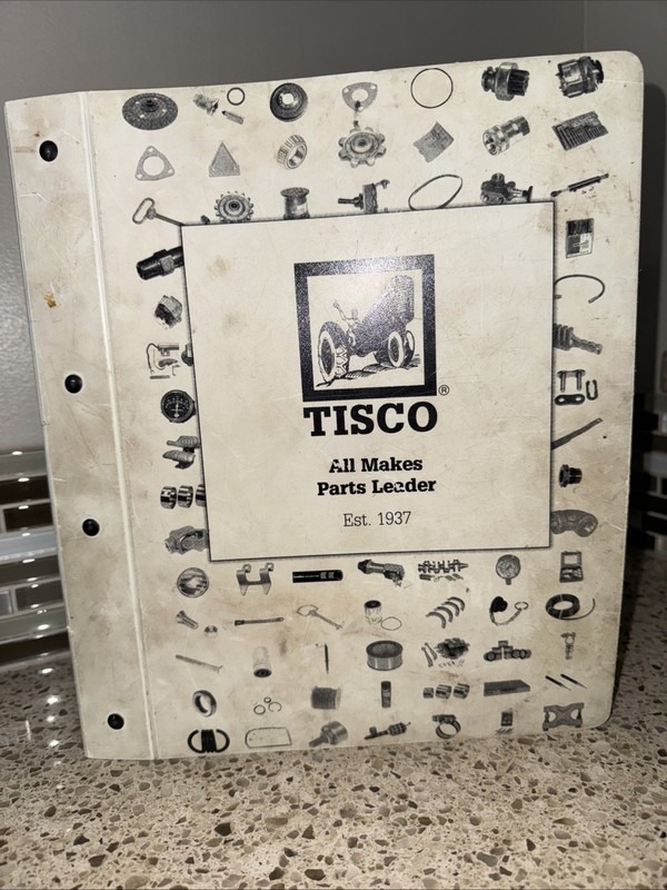 Huge VTG Woods Tisco Tractor Implement Supply Co 12×10” Binder 15 Lbs 1994-2002