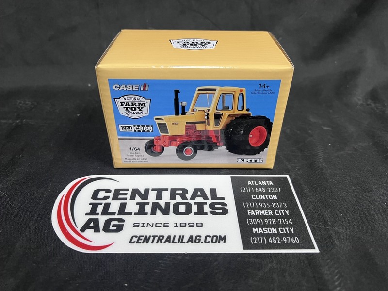 CASE IH 1070 NATIONAL FARM TOY MUSEUM 1/64 SCALE DIE-CAST METAL REPLICA ZFN44472