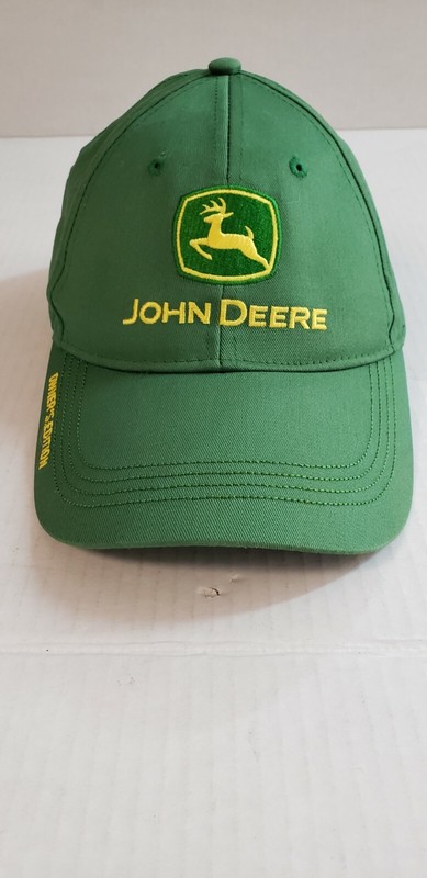 John Deere Hat Cap Owner’s Edition “Nothing Runs Like a Deere” Snapback Green