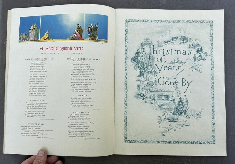 1946 International Harvester Advertising Yuletide Christmas Souvenir Magazine gallery