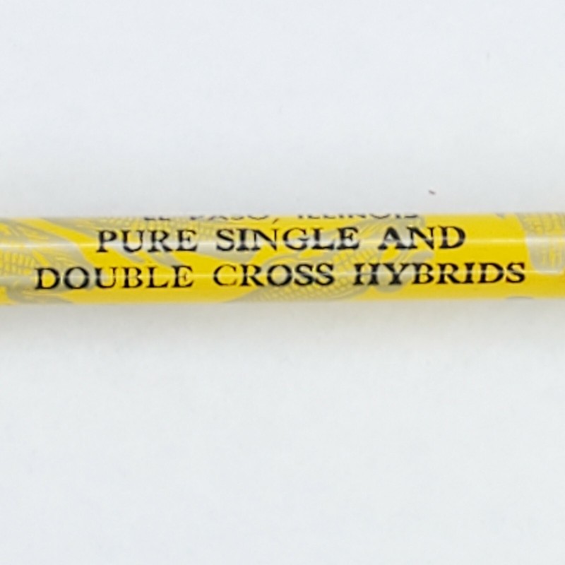 Vtg Lester Pfister Hybrid Corn Co Wooden Pencil El Paso Illinois 1970s Defunct gallery