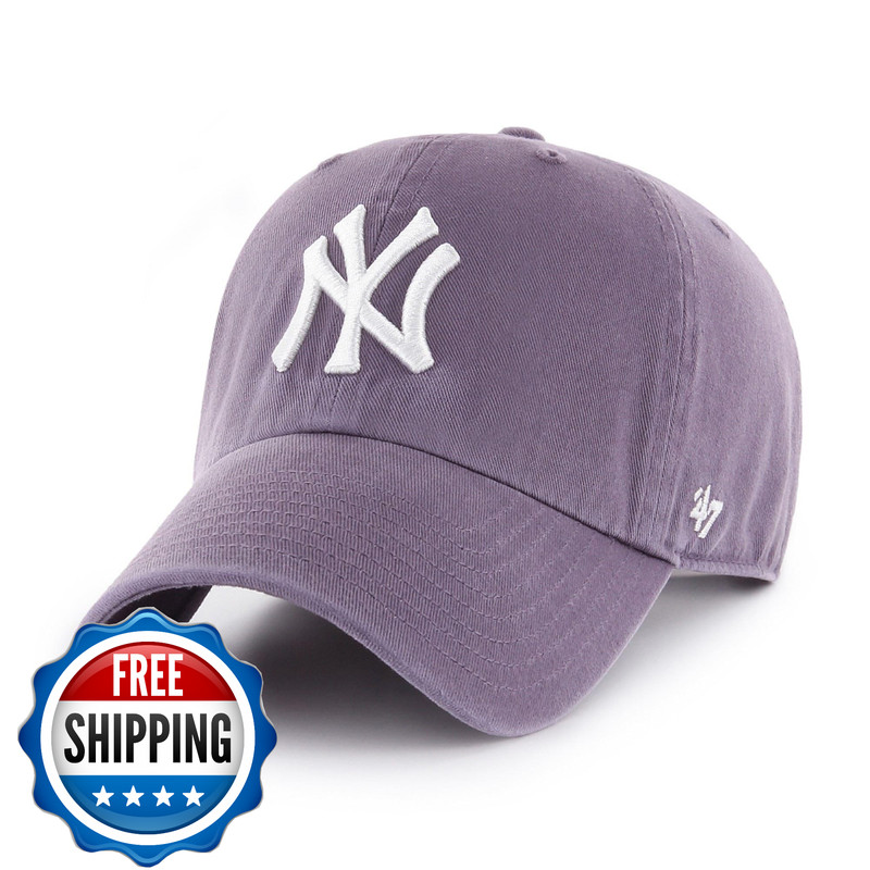NEW YORK YANKEES ’47 CLEAN UP Adjustable Baseball Cap – Embroidered Logo