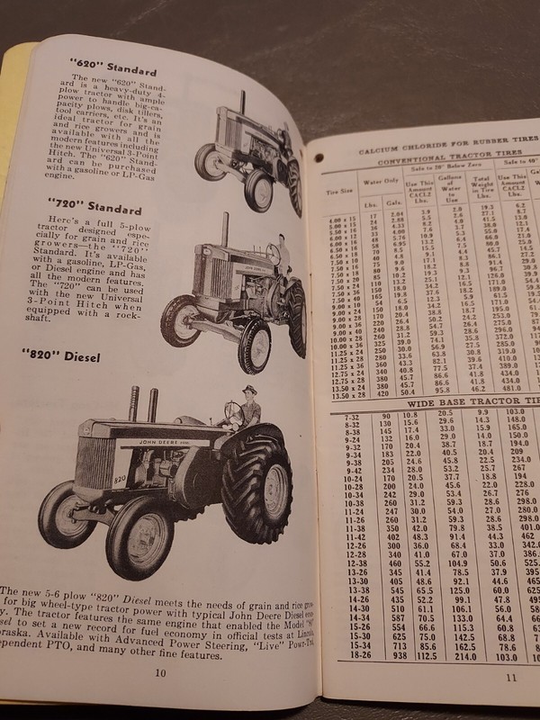 1957 John Deere 91st Annual Pocket Ledger Trenton Missouri 820 720 620 Tractor gallery
