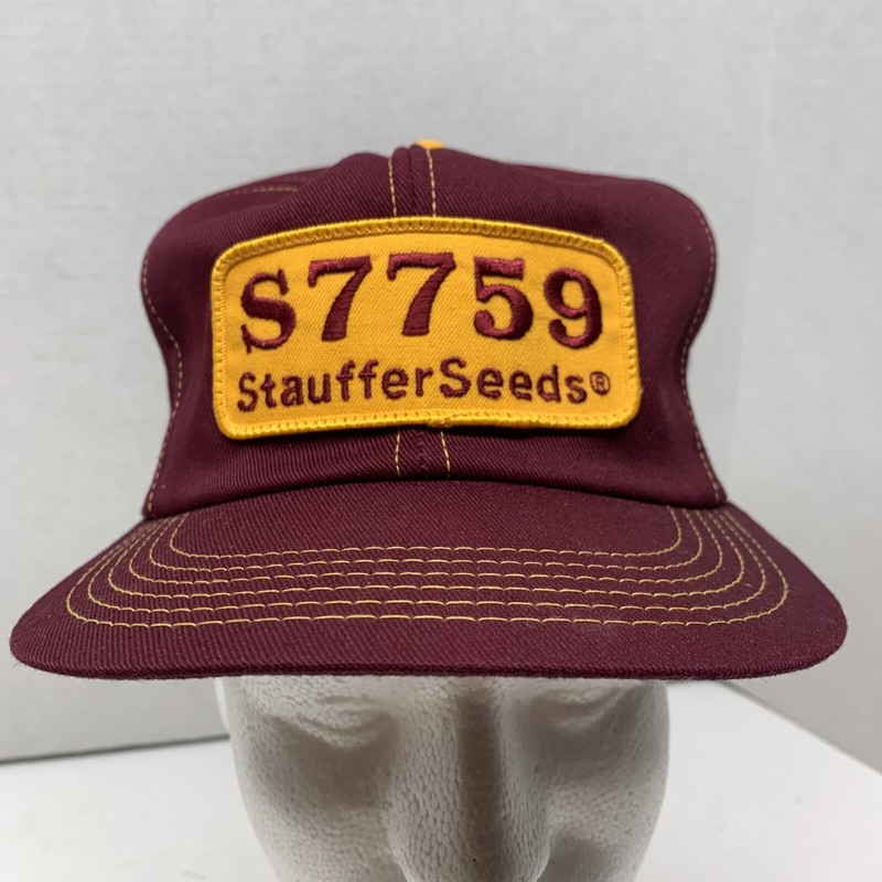 VTG Stauffer Seeds S7759 K-Brand Cap Hat Corn Agriculture Farmer Baseball Patch