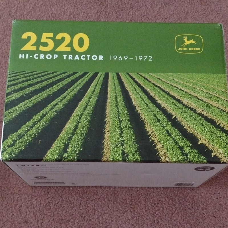 John Deere 2520 Hi-Crop Tractor 1/16 Die-Cast Metal 2013 Expo Waterloo IA