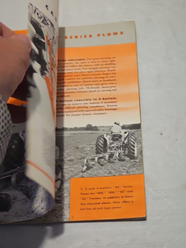 Original Case Eagle-Hitch Imps Sales Brochure 300-400 Other Case Tractors gallery