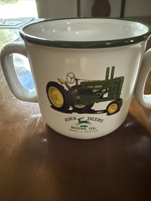 John Deere Model "A" Tractor Moline Illinois Collectible Coffee Soup/Mug 16oz gallery